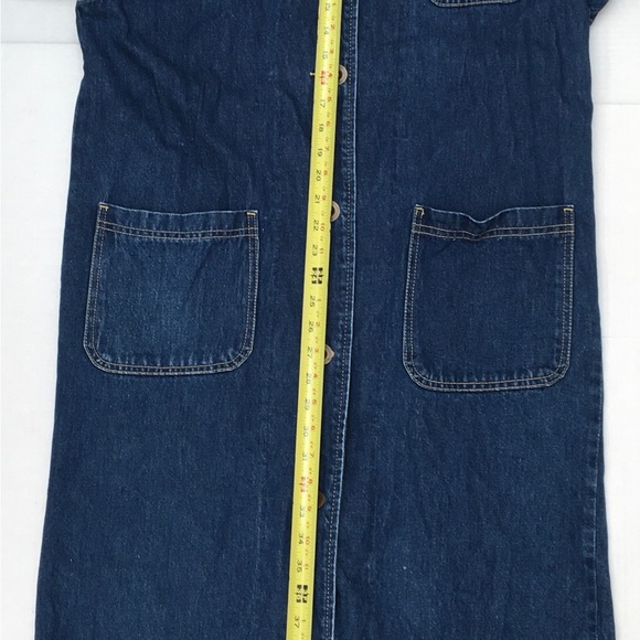 Vintage Lee Denim Jeans Dress Size Small - Picture 7 of 14